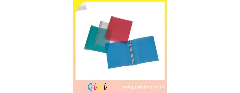 supply plastic poly 3 ring binder china supplier