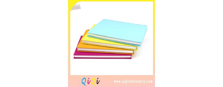High quality hardcover spiral notebook