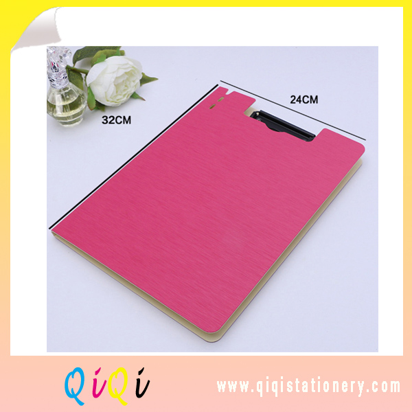 A4 PP file folder clipboard with lid