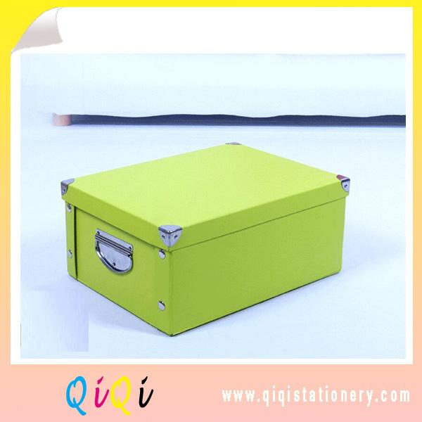 wholesale foldable storage paper box portable sorting box 